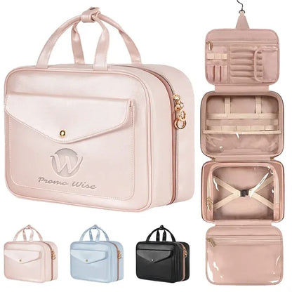 Waterproof Toiletry Bag Handheld Makeup & Travel Organizer