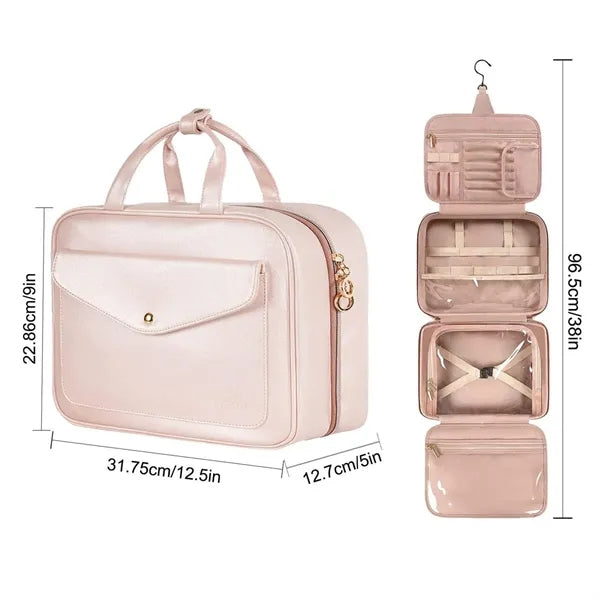 Waterproof Toiletry Bag Handheld Makeup & Travel Organizer