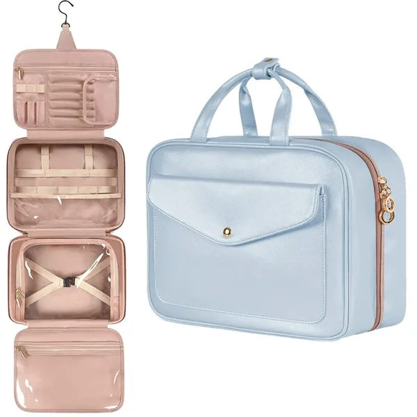 Waterproof Toiletry Bag Handheld Makeup & Travel Organizer