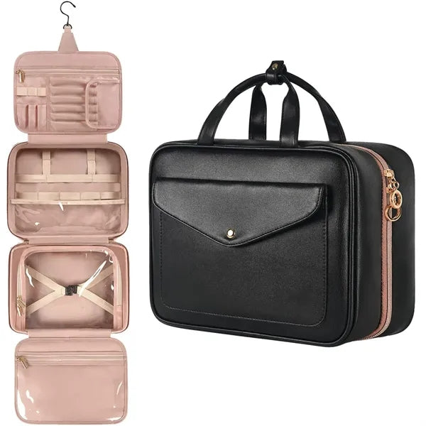 Waterproof Toiletry Bag Handheld Makeup & Travel Organizer