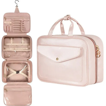 Waterproof Toiletry Bag Handheld Makeup & Travel Organizer
