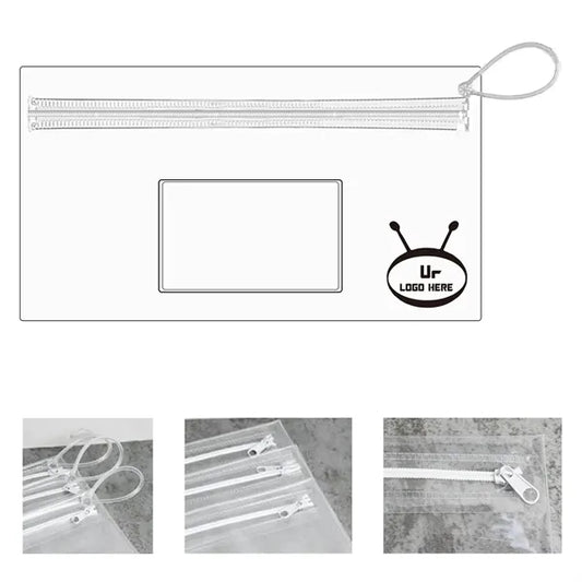 Zipper Eva Clear pouch