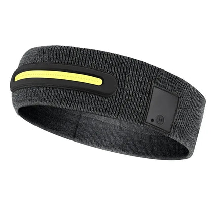 High Elastic USB Rechargeable Headlamp Band with 3 Modes
