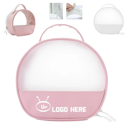 Pu Leather Clear Makeup Bag