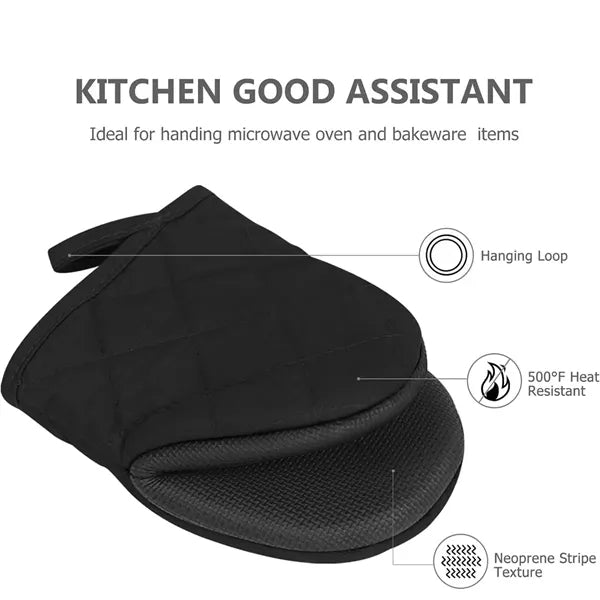 Dexterous Anti-Slip Thermal Cooking Glove with Hangable Loop
