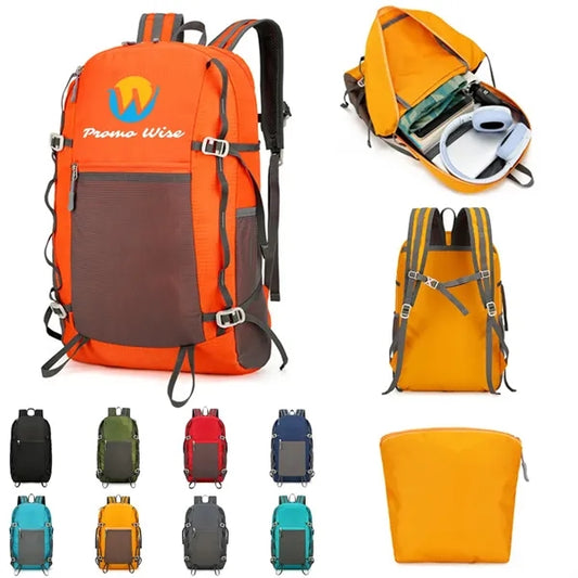 Foldable Waterproof Lightweight Multi-Pocket Backpack