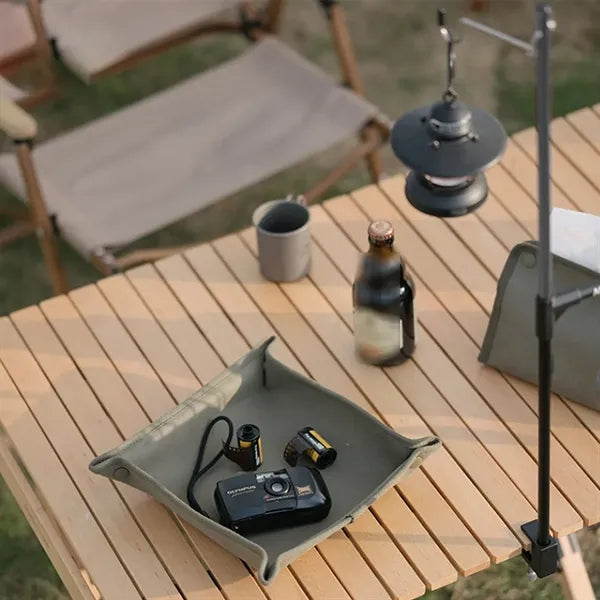 Foldable Outdoor Camping Travel Desktop-Storage Tray