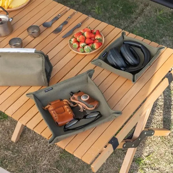 Foldable Outdoor Camping Travel Desktop-Storage Tray