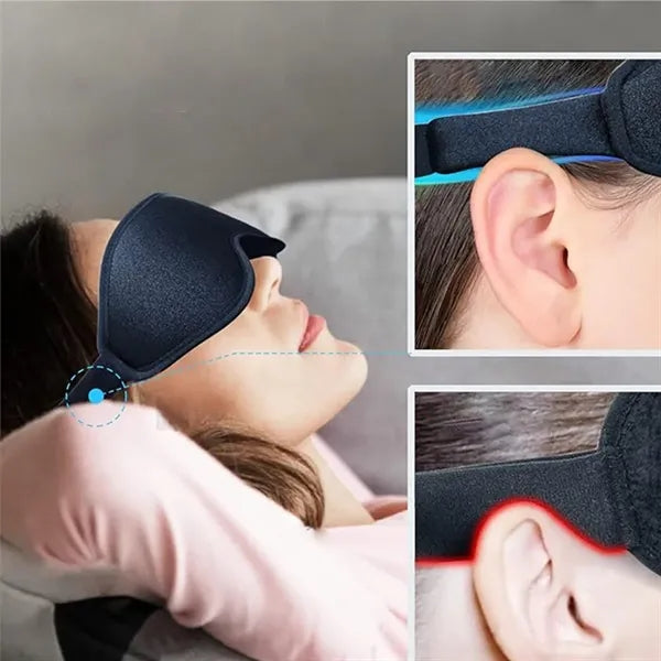 3D Blackout Memory Foam Eye-protection Sleeping Eye Mask