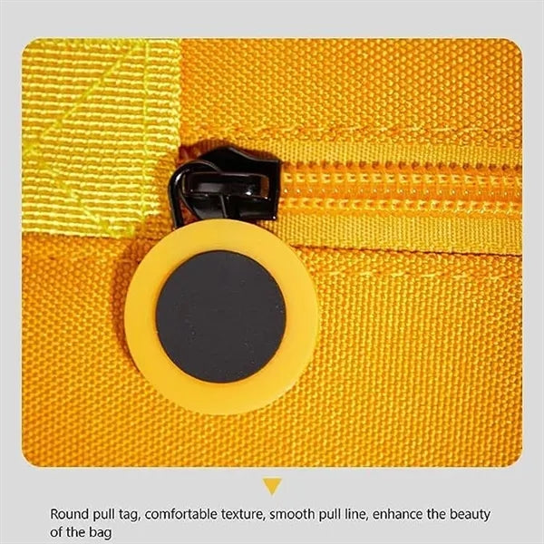 3-Size Cylindrical Waterproof Gym Bag with Shoulder Strap