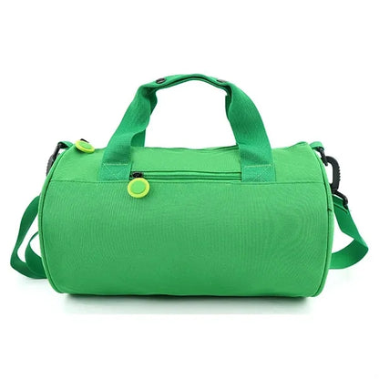 3-Size Cylindrical Waterproof Gym Bag with Shoulder Strap