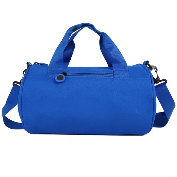 3-Size Cylindrical Waterproof Gym Bag with Shoulder Strap