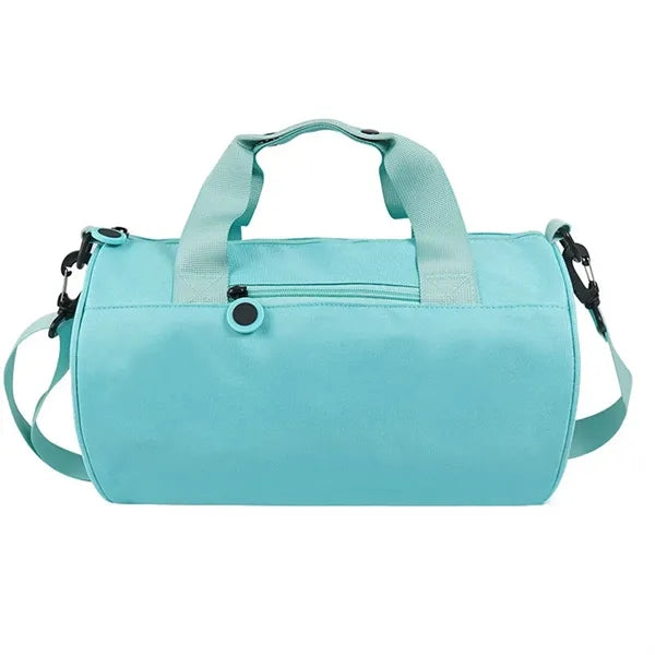 3-Size Cylindrical Waterproof Gym Bag with Shoulder Strap