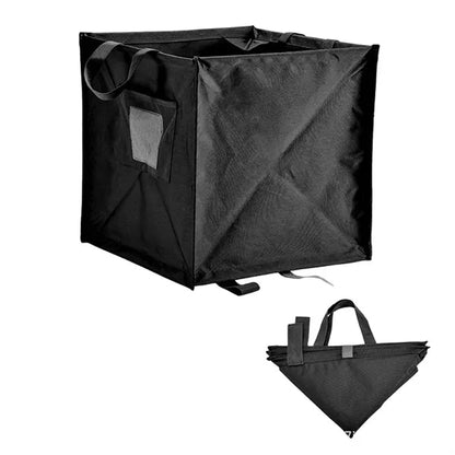 Triangular Collapsible Windproof Portable Oxford Trash Can