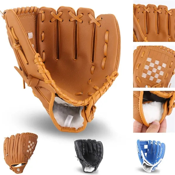 Durable PVC School Game Beginner Softball Baseball Gloves