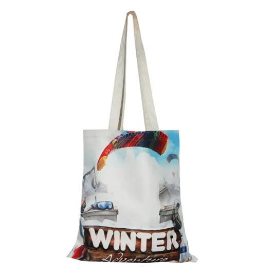 8 oz Cotton Canvas Bag - 13"W x 15"H x 24"Handle