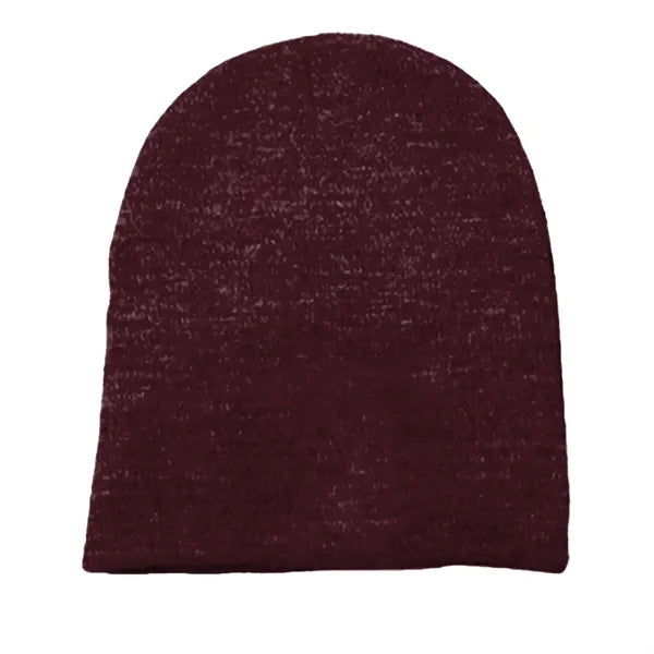 Custom Circular Knit Stretch Acrylic 2-Layer Beanie