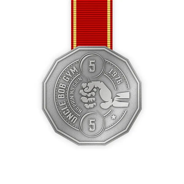 Zinc Alloy Medal with Shiny Plating Finishes - Die Struck