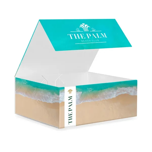 14 x 10 x 5 Large Magnetic Closure Box - (4/0)