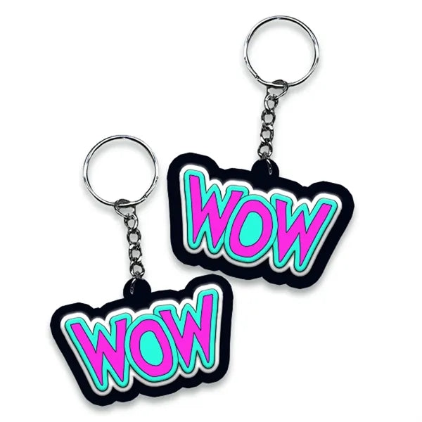 PVC Custom Keychain - 3D Two Sided Design