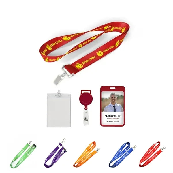 Custom Polyester Lanyard Card
