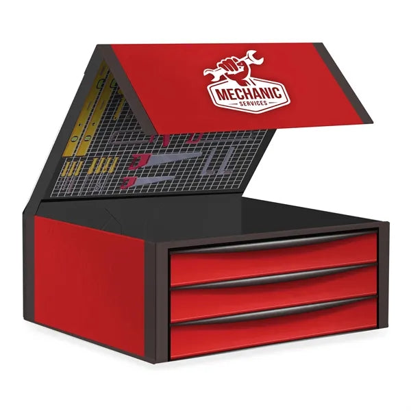 14 x 10 x 5 Large Magnetic Closure Box - (4/4)