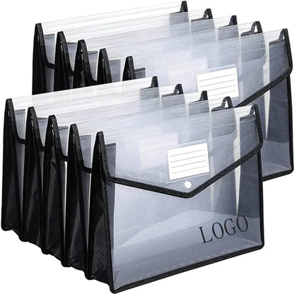 Documents Folder With Snap Closure And Pocket