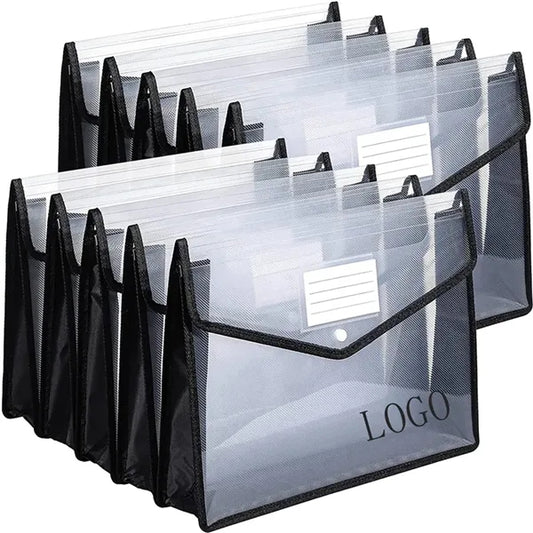 Documents Folder With Snap Closure And Pocket