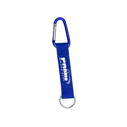 Carabiner w/Strap & Metal Plate