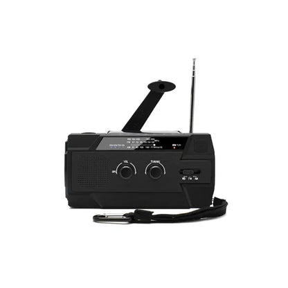Outdoor emergency lighting power bank multi-function radio