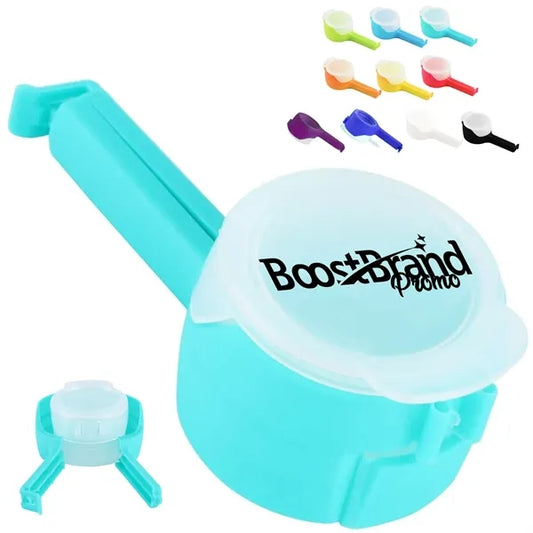 Multi-Functional Bag Sealing Clip with Pour Spout