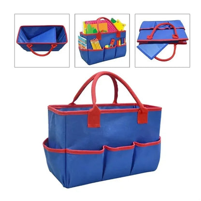 Portable Multi-Pocket Organizer Tote