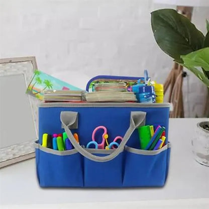 Portable Multi-Pocket Organizer Tote