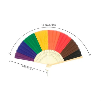 8.5 Inch Customizable Folding Hand Fan