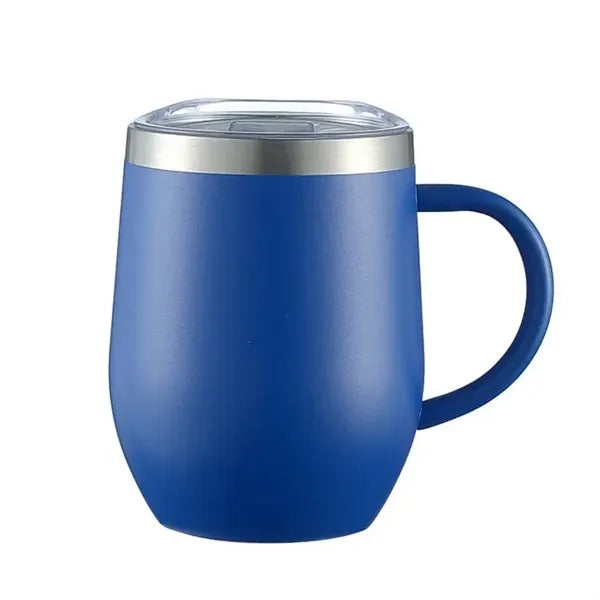 12 oz Stainless Steel Mug W/Handle