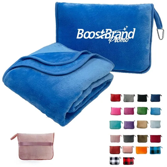 2-in-1 Travel Blanket and Pillow Set