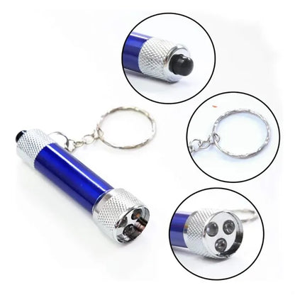 Mini LED Flashlight Keyring