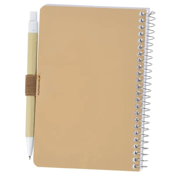 Tacoma Spiral Notebook with Pen - 6" x 4"