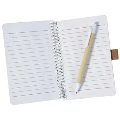 Tacoma Spiral Notebook with Pen - 6" x 4"