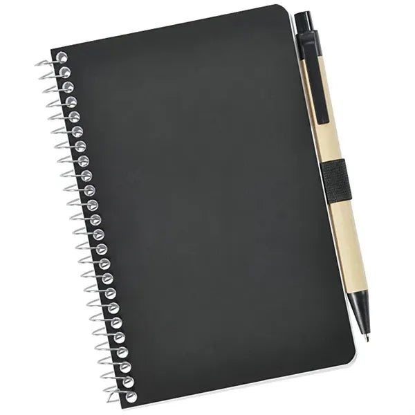 Tacoma Spiral Notebook with Pen - 6" x 4"
