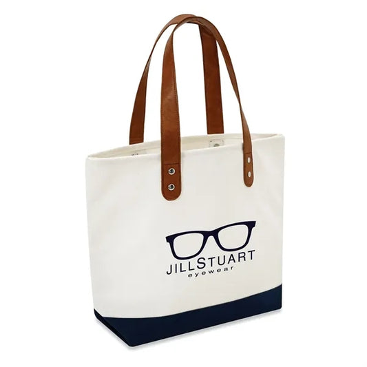 Leather Handle Tote