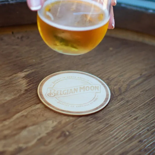Round Wood Coasters