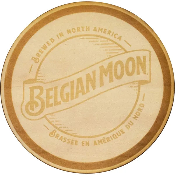 Round Wood Coasters