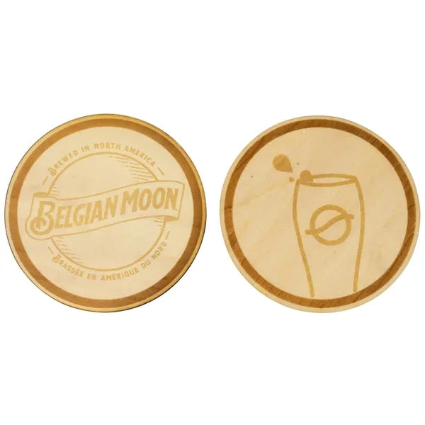 Round Wood Coasters