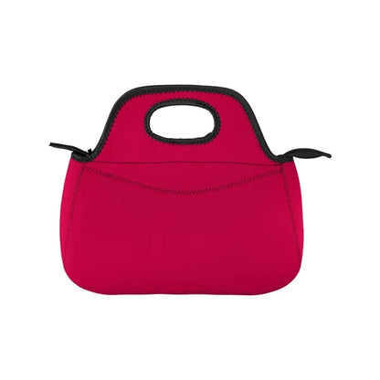 Zippered Neoprene Lunch Cooler Tote Bag