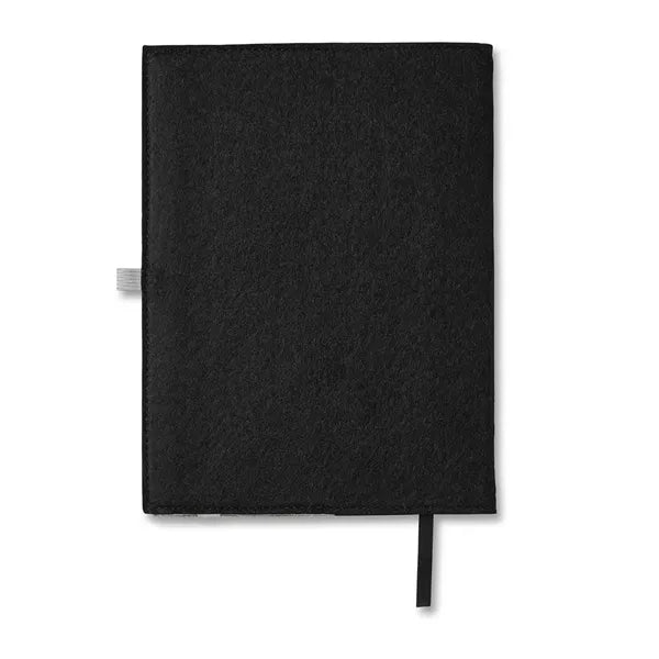Felt Cover With Refillable Journal Notebook 6.5" X 8.7"