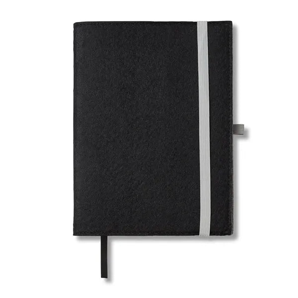 Felt Cover With Refillable Journal Notebook 6.5" X 8.7"