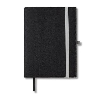 Felt Cover With Refillable Journal Notebook 6.5" X 8.7"