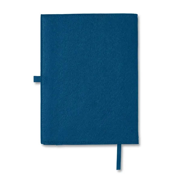 Felt Cover With Refillable Journal Notebook 6.5" X 8.7"