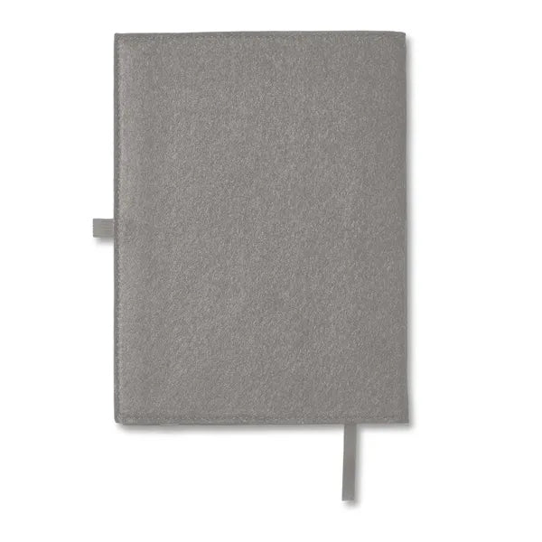 Felt Cover With Refillable Journal Notebook 6.5" X 8.7"